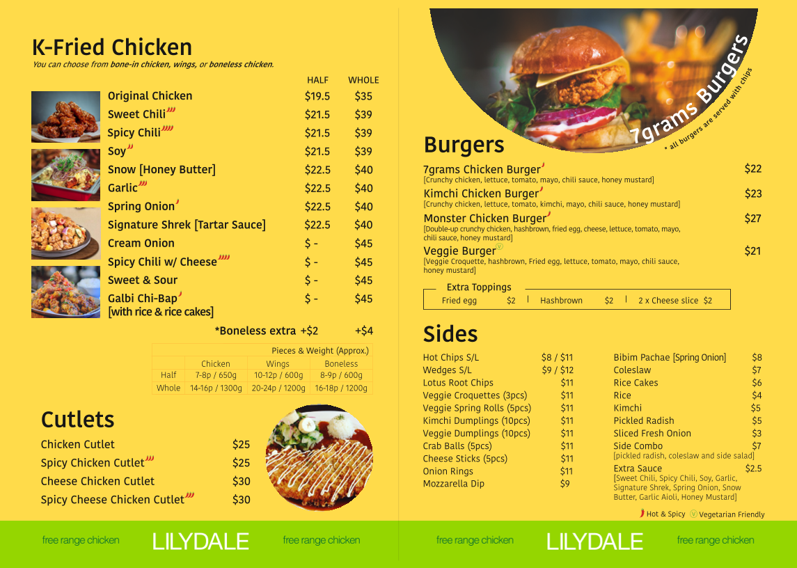 Menu photo 1
