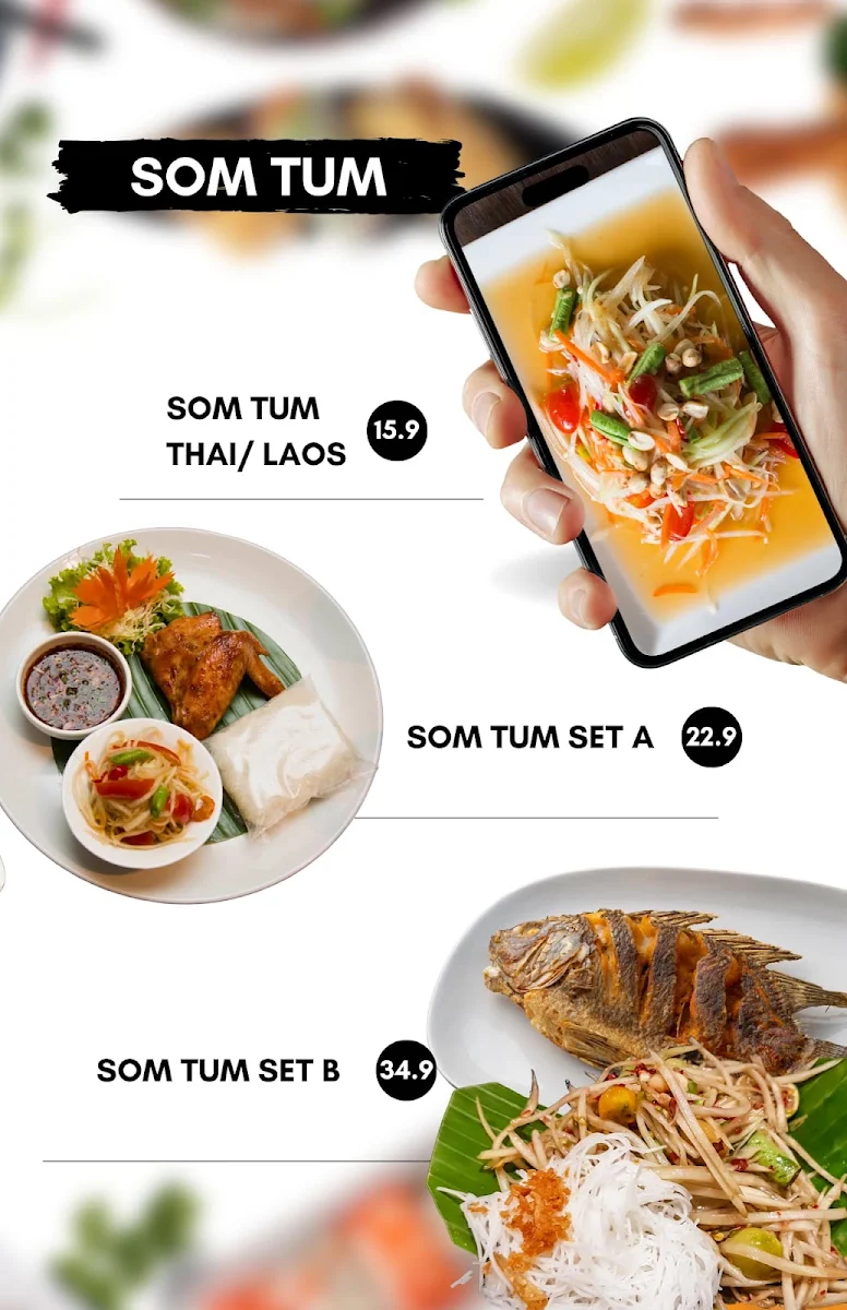 Menu, Buddha Boy