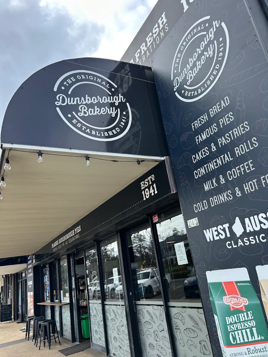 Menu, Dunsborough Bakery