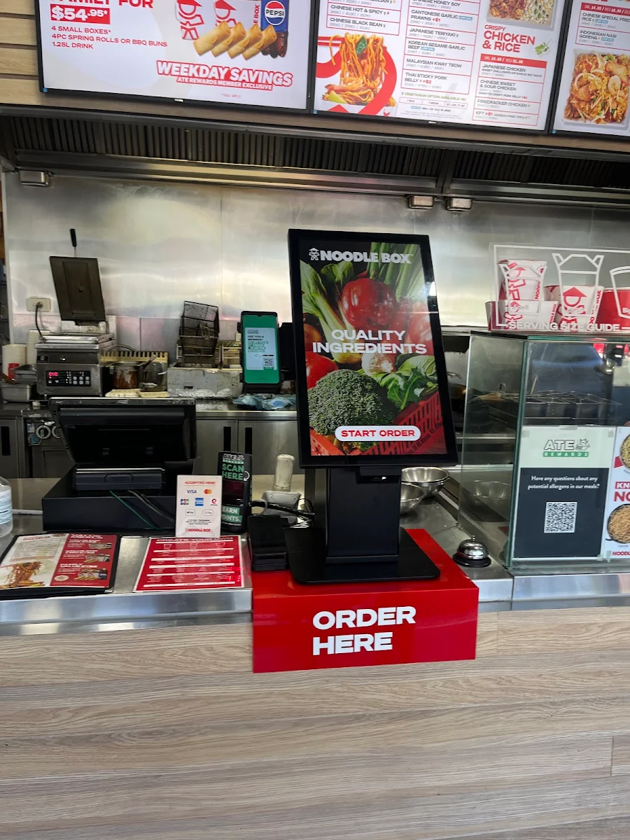 Menu, Noodle Box Calamvale