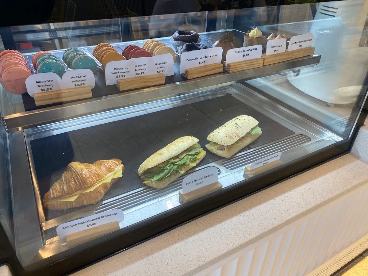 Menu, Seven8 Coffee