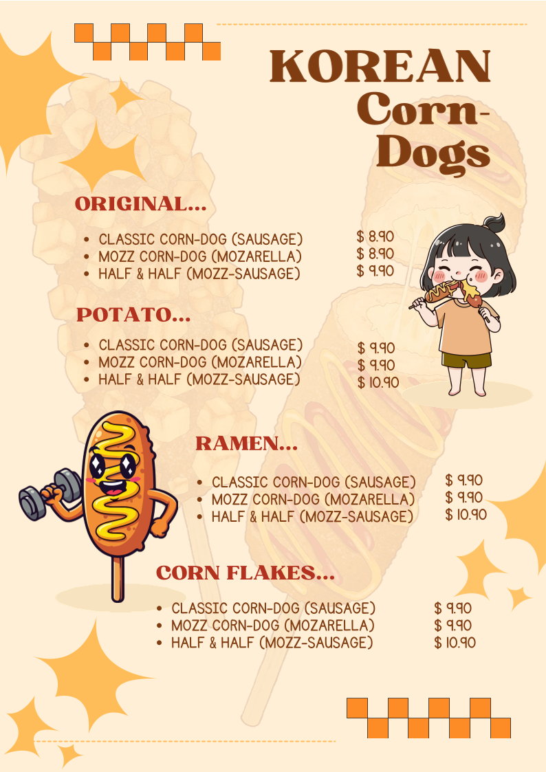 Menu, Oriental Bowl