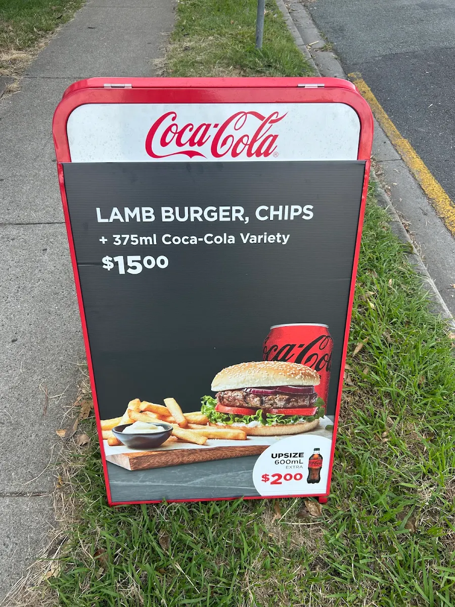 Menu, Maree's Cafe