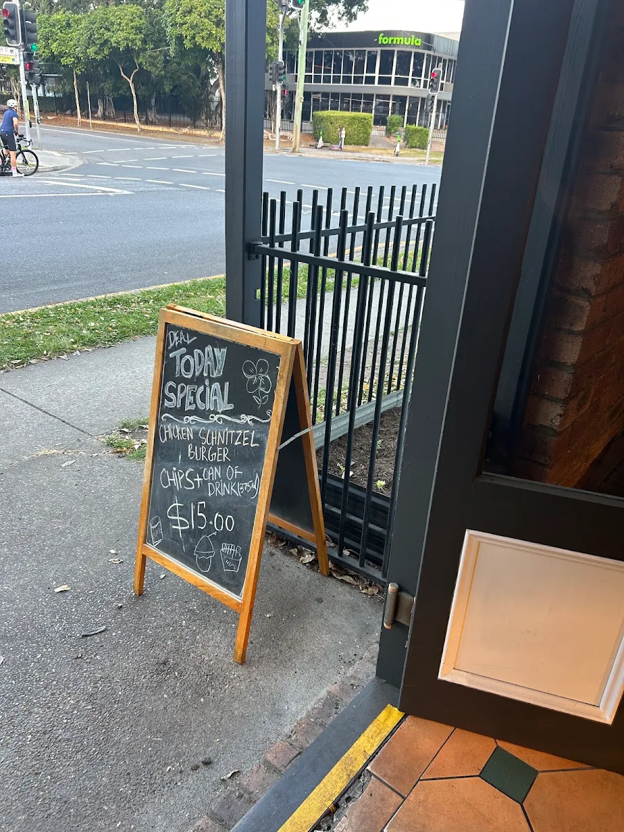 Menu, Maree's Cafe