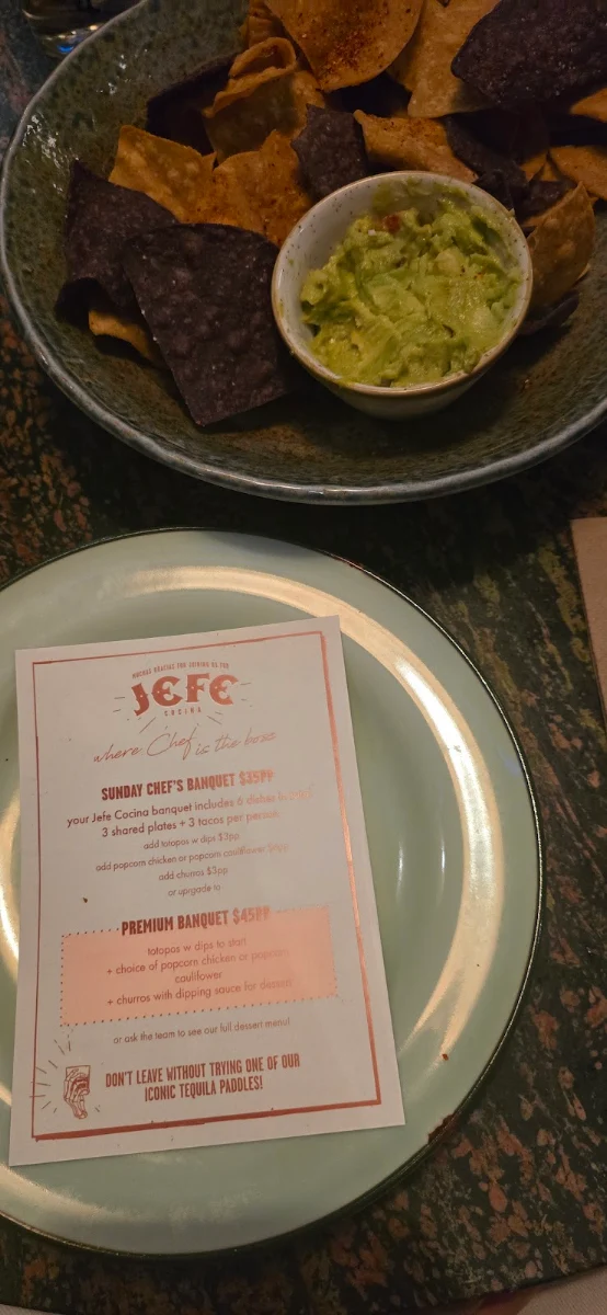Menu, Lola's Mexican Cantina