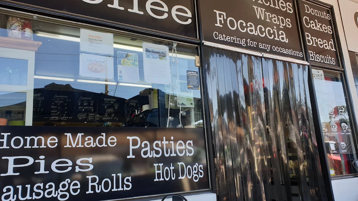 Menu, Belgrave Bakery
