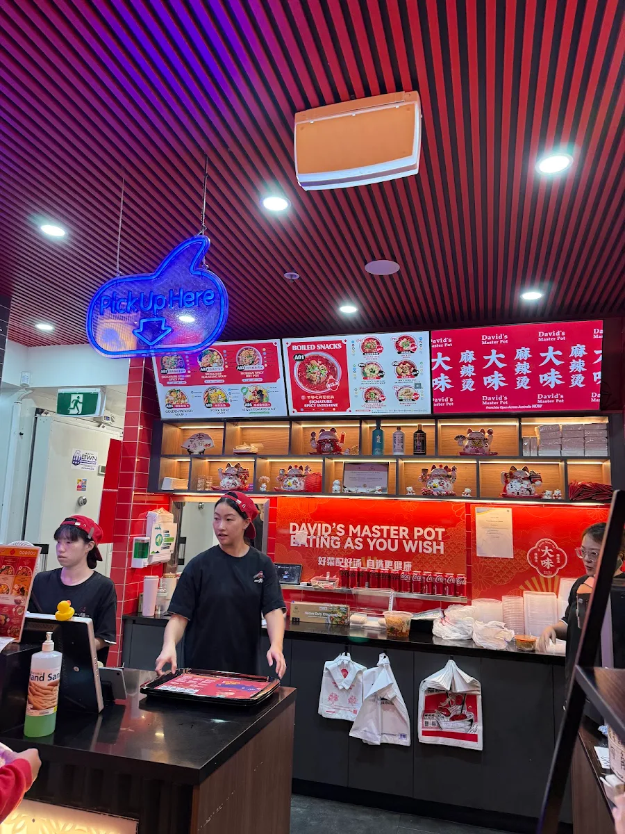 Menu, David's Master Pot 大味麻辣烫(Brisbane One- QLD) - Malatang, hotpot
