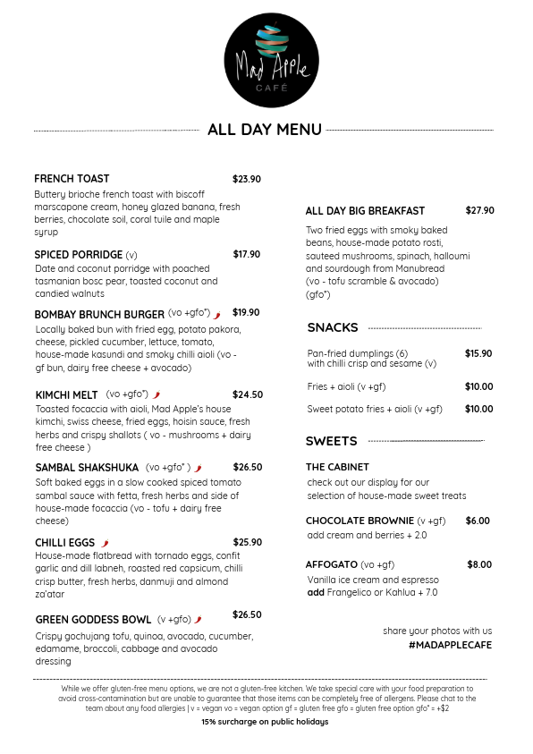 Menu photo 1