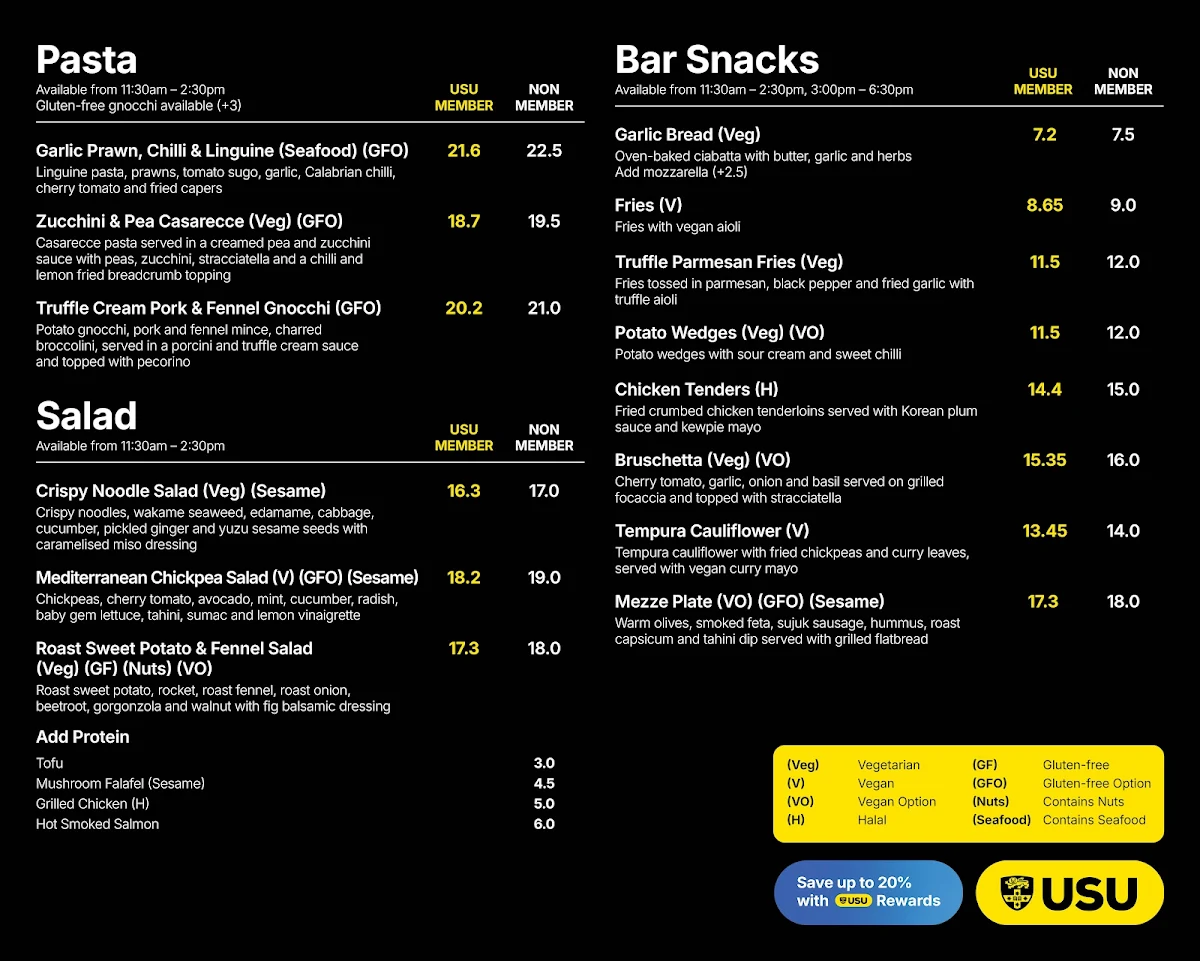 Menu, Courtyard Restaurant & Bar