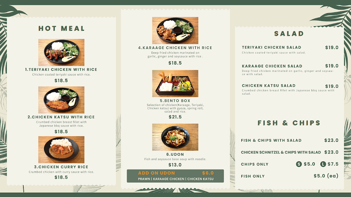 Menu photo 1