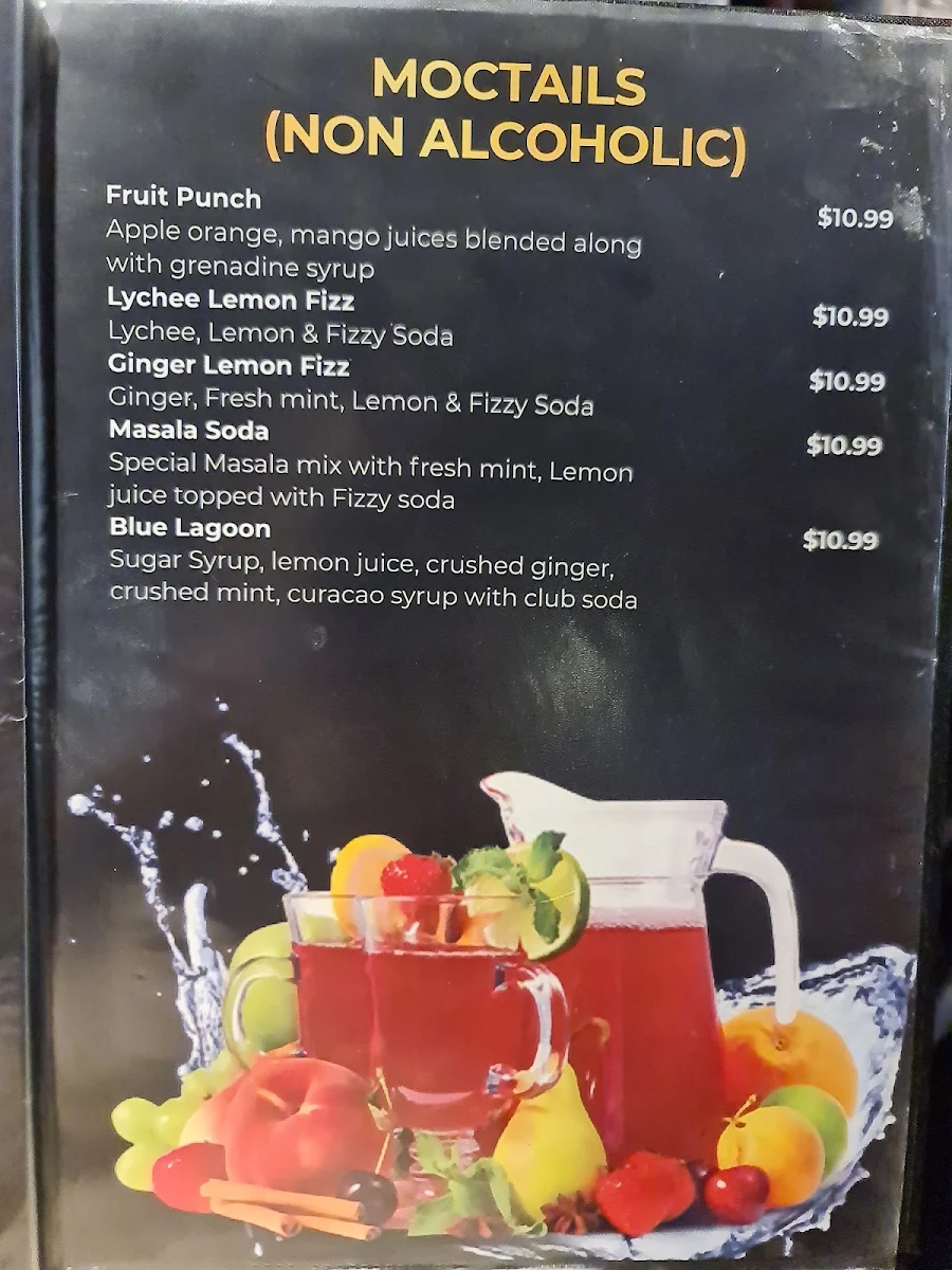 Menu, Al Nawab Restaurant & Cafe - St Kilda