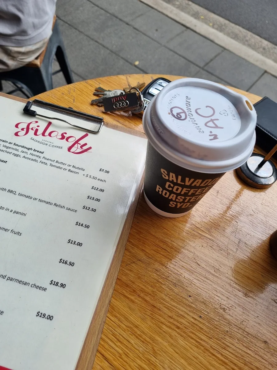 Menu, The filosofy project