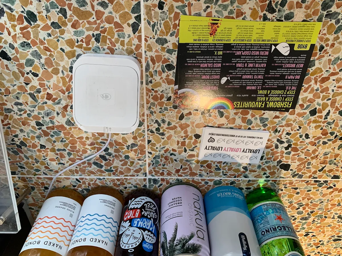 Menu, FISHBOWL - Coogee