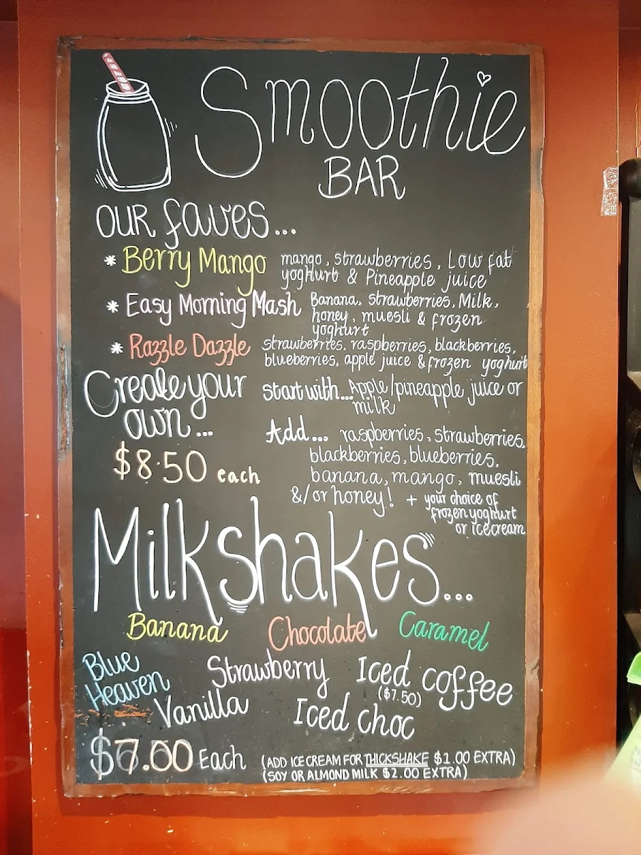 Menu, Cafestation