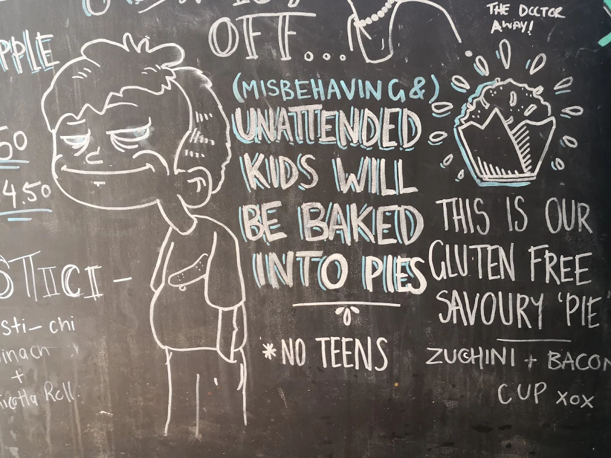 Menu, Bakehouse on Wentworth