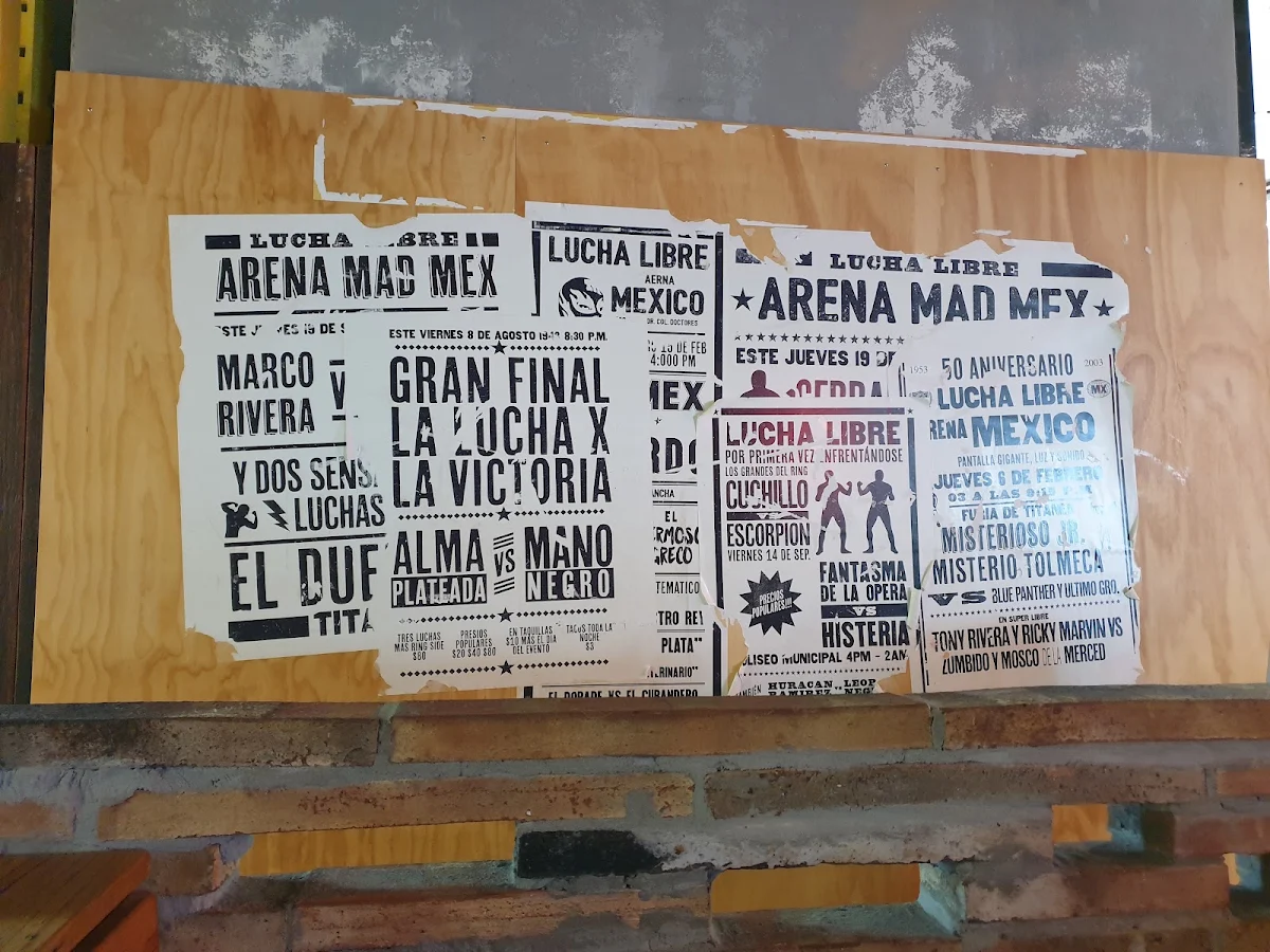 Menu, Mad Mex Pacific Fair