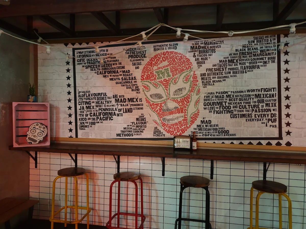 Menu, Mad Mex Pacific Fair