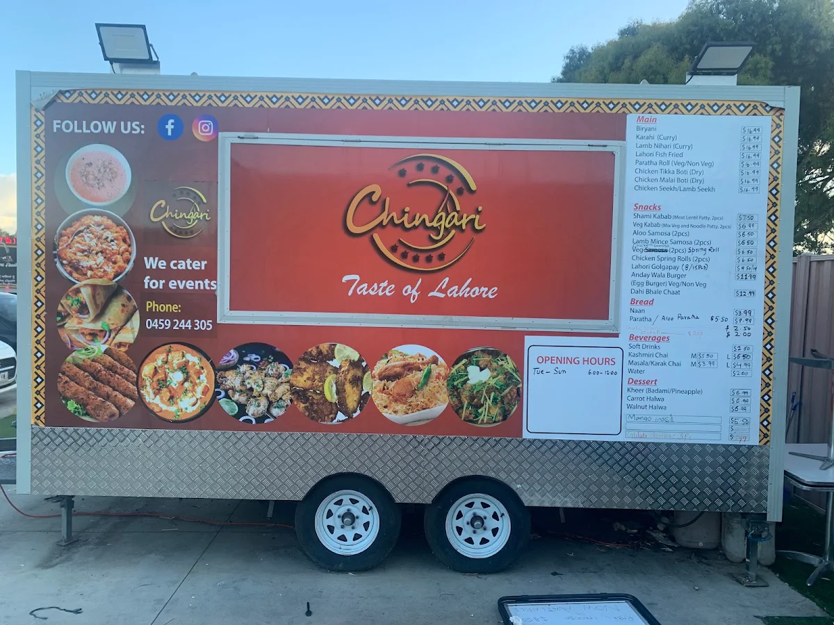 Menu, Chingari