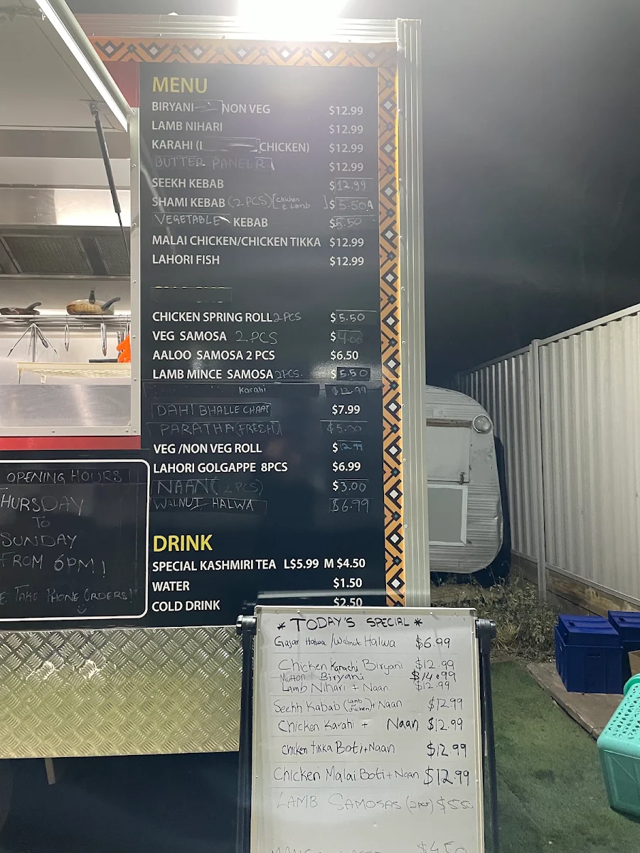 Menu, Chingari