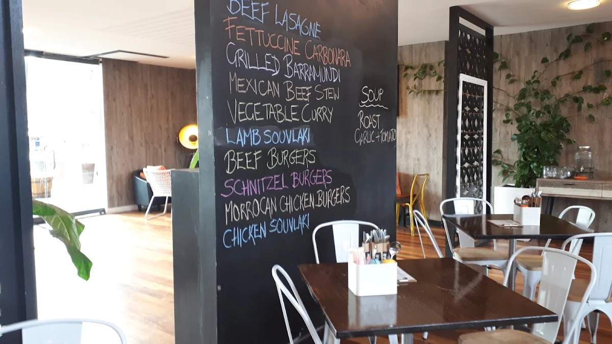 Menu, The Alibi (Previously Calibar)