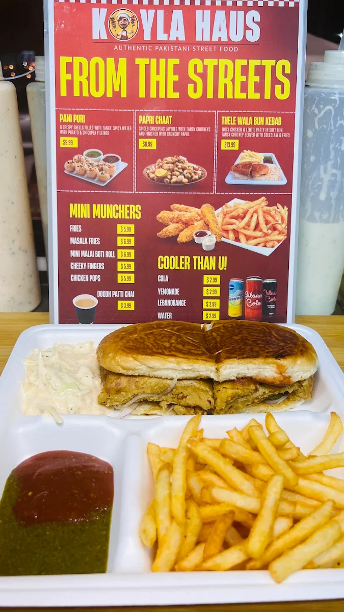 Menu, KOYLA HAUS