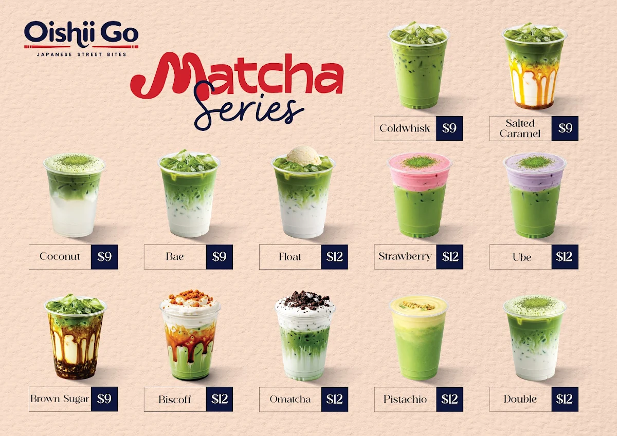 Menu, Oishii Go