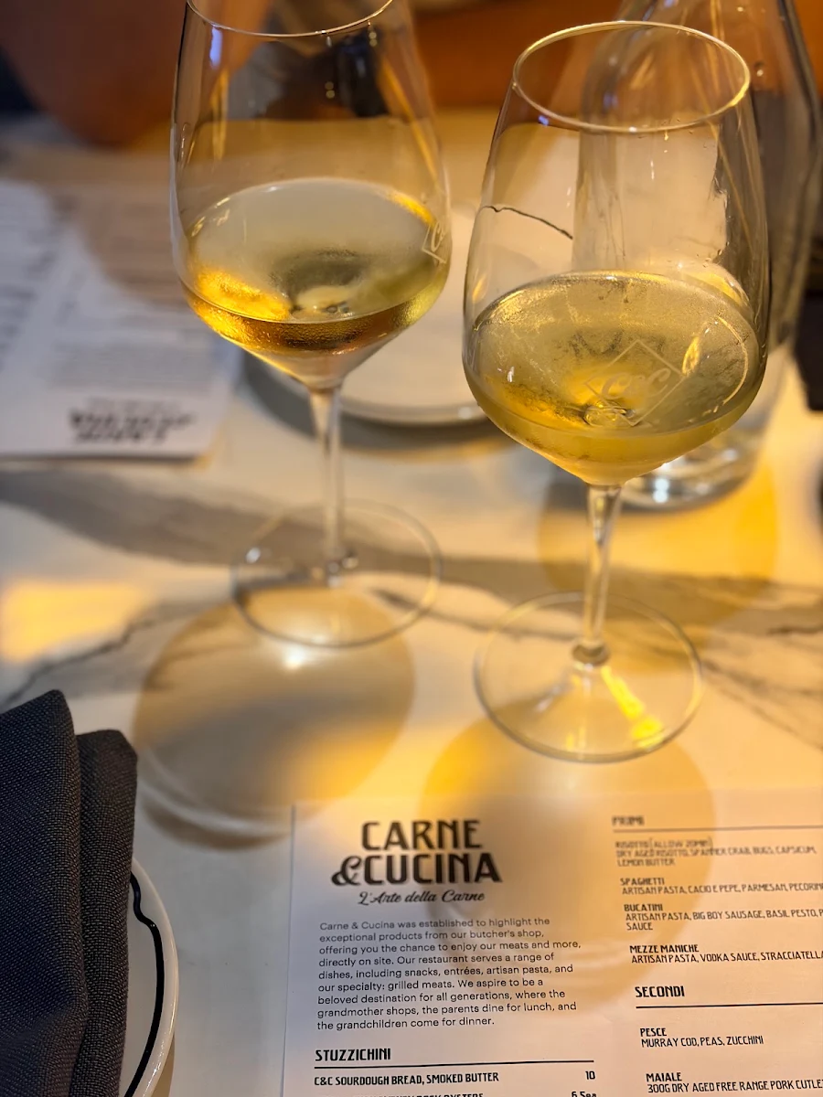 Menu, Carne & Cucina