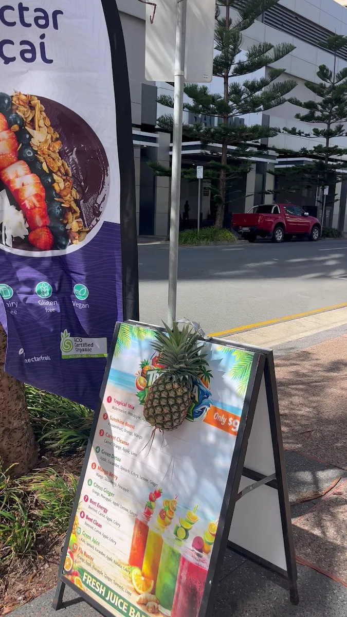 Menu, Tropicana Fresh