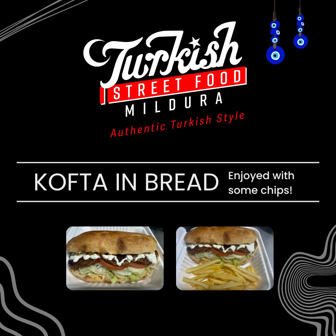 Menu, Turkish Street Food Mildura