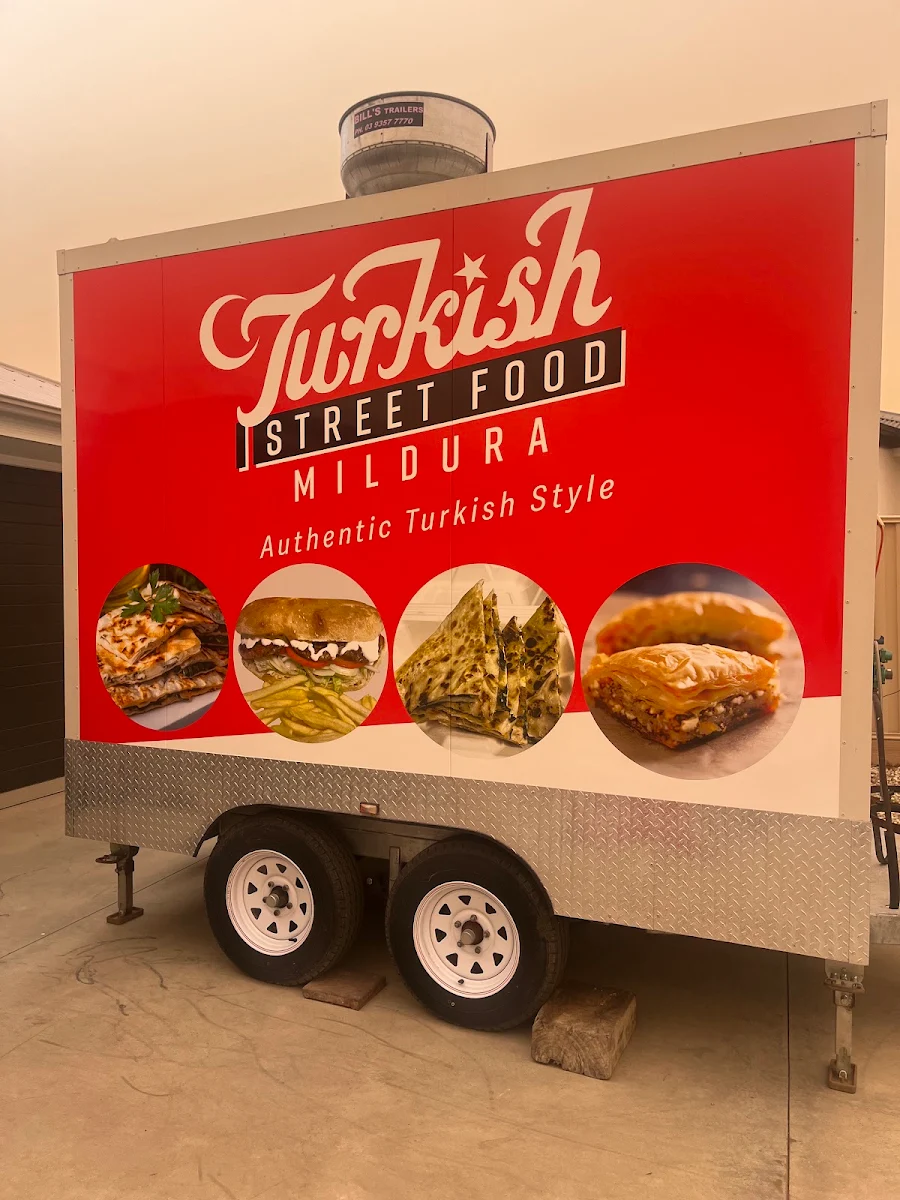 Menu, Turkish Street Food Mildura