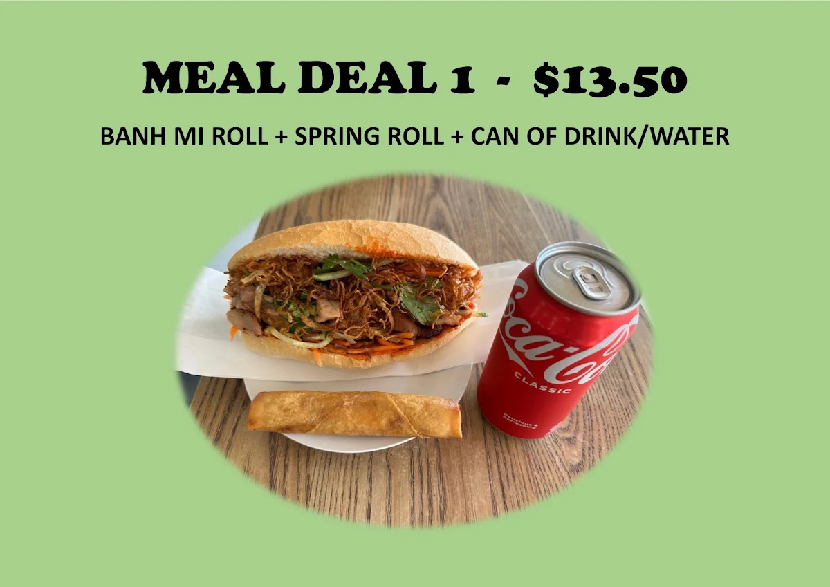 Menu, Northbri Banh Mi