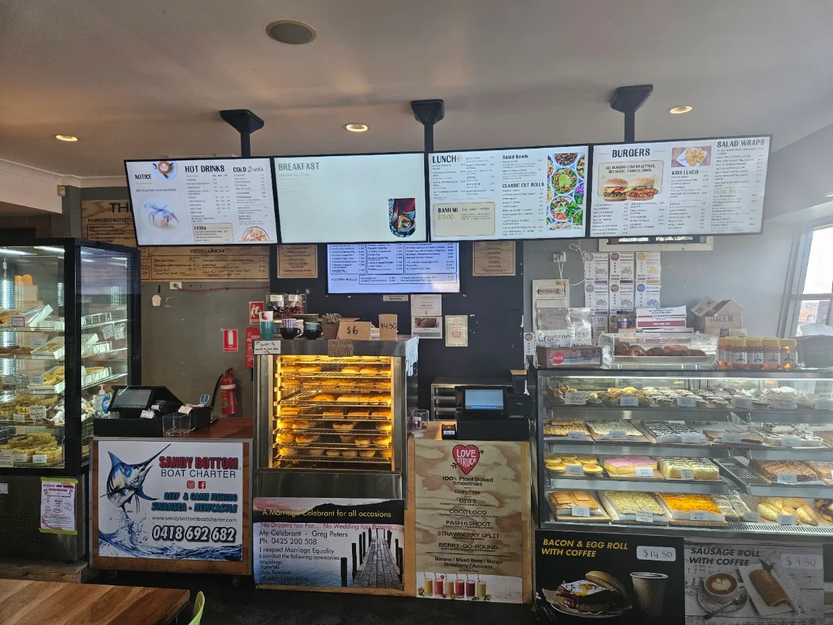 Menu, The Baker's Den Bakery Cafe