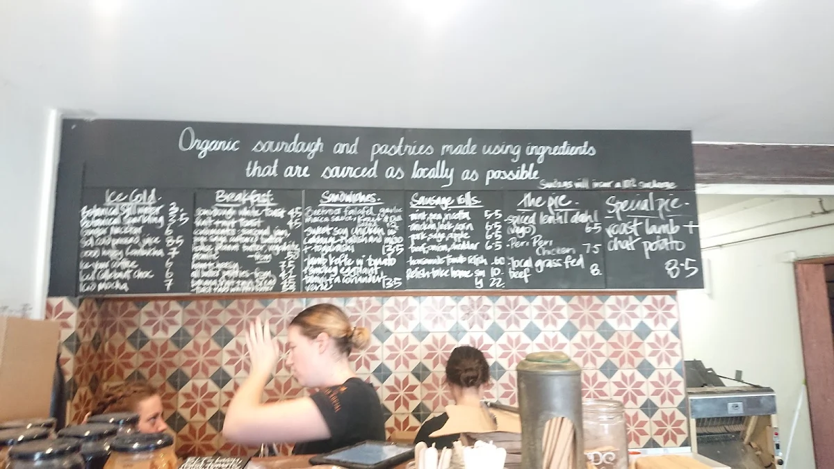 Menu, The Bread Social - Tweed Heads