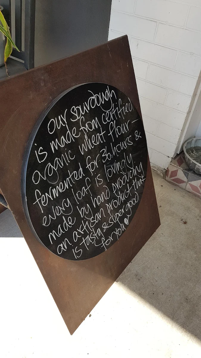 Menu, The Bread Social - Tweed Heads