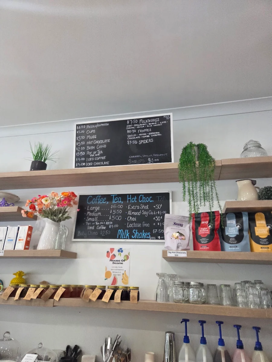 Menu, Homeground Cafe/Boutique Bakery