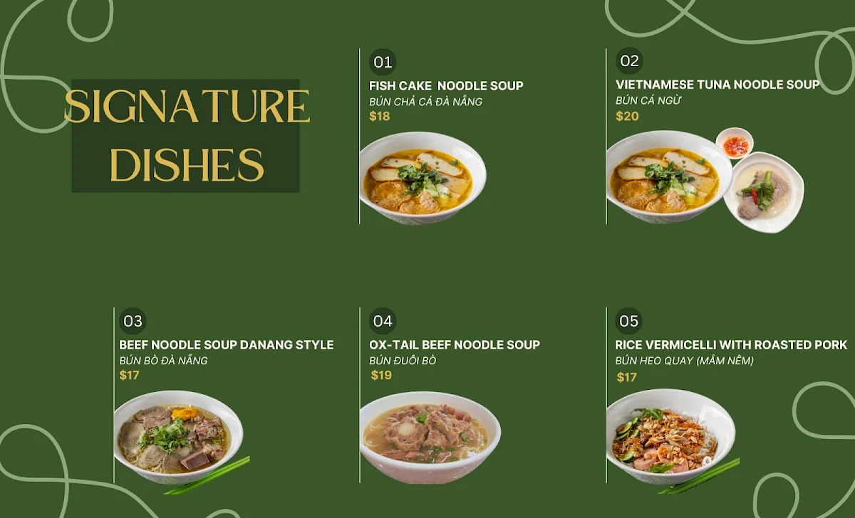 Menu, La Ca 43