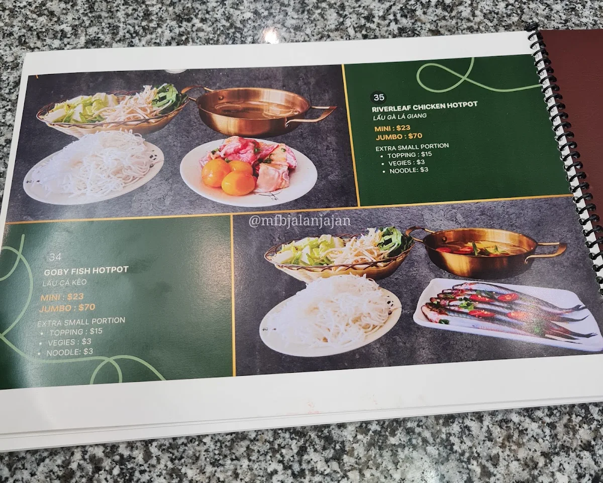 Menu, La Ca 43