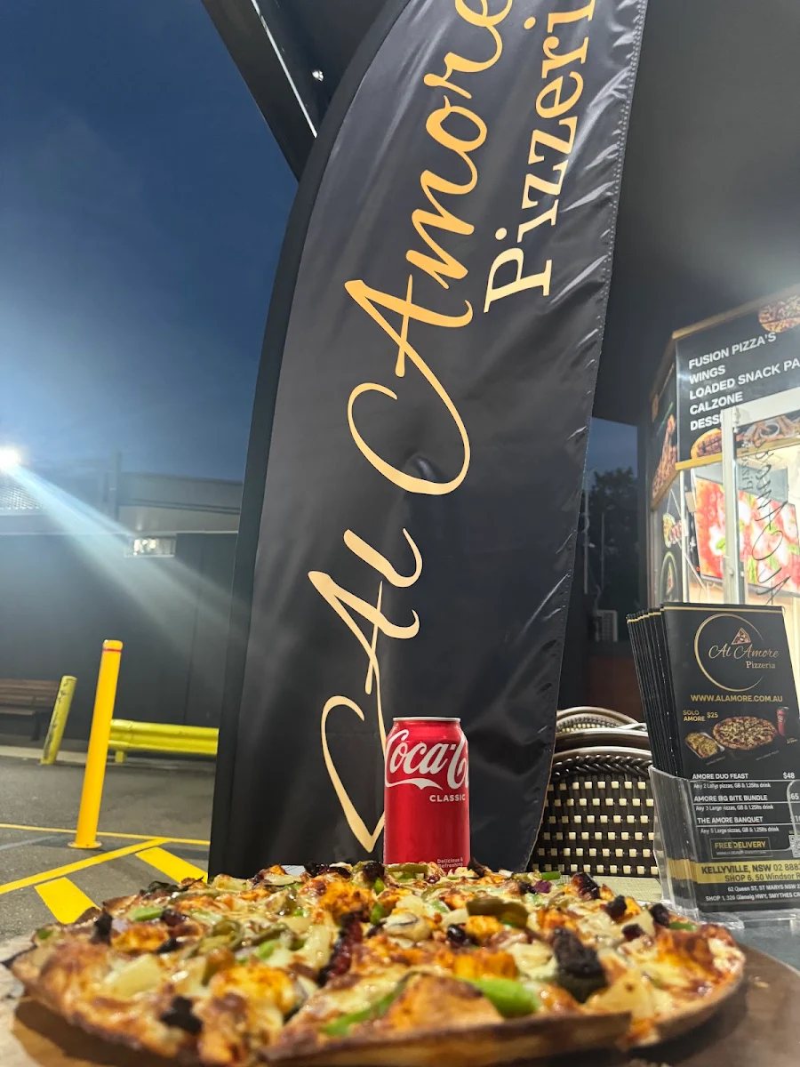 Menu, Al Amore Pizzeria (Kellyville)