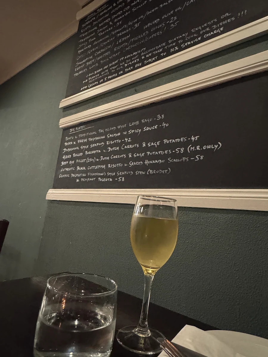 Menu, St Blaise