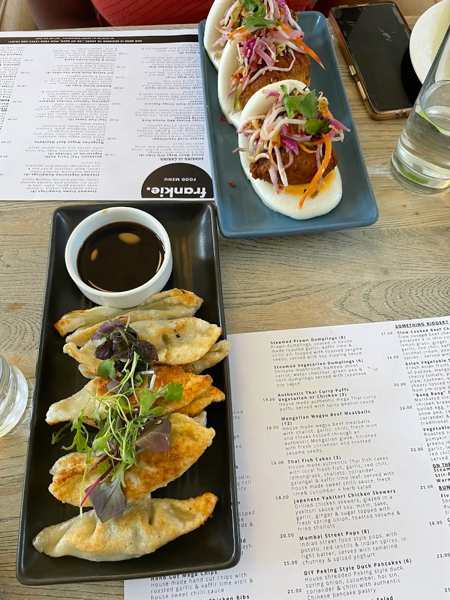 Menu, frankie. Bar & Eatery