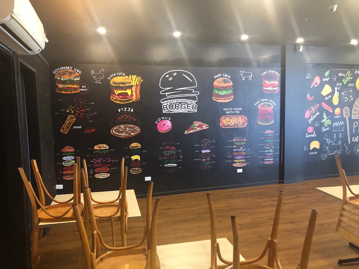 Menu, Burger Phactory