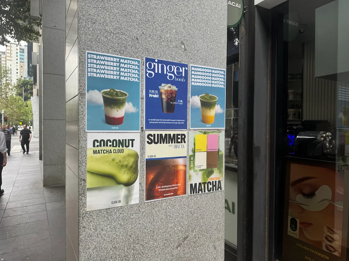 Menu, Click co. Coffee