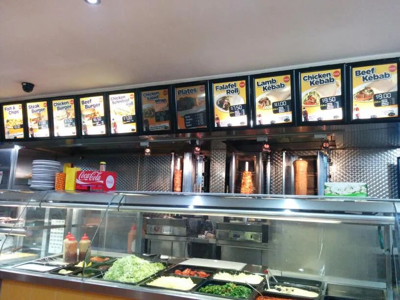 Menu, Brothers Kebabs and Burgers