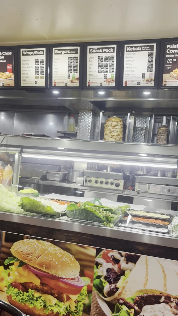 Menu, Brothers Kebabs and Burgers