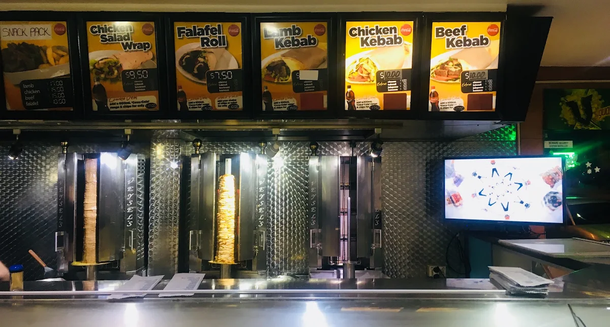Menu, Brothers Kebabs and Burgers