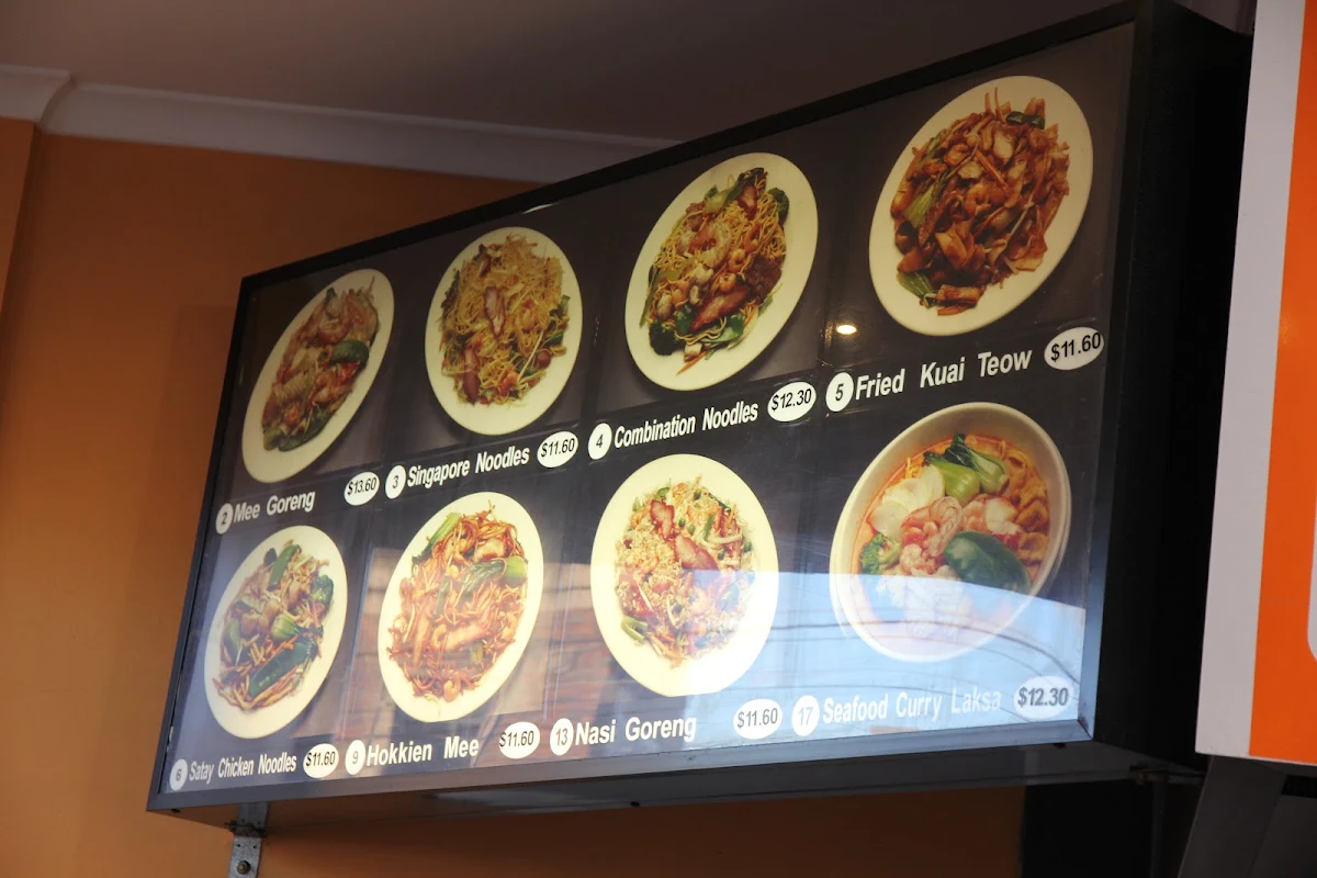 Menu, Grand Noodle