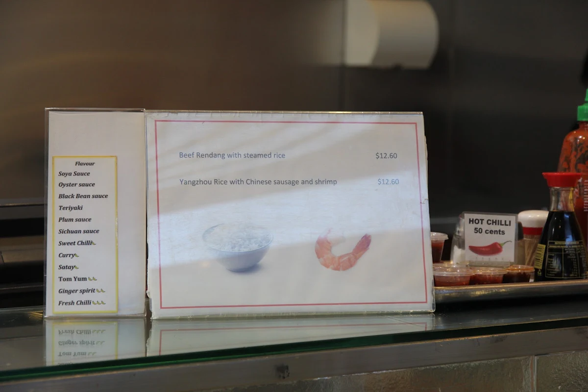 Menu, Grand Noodle