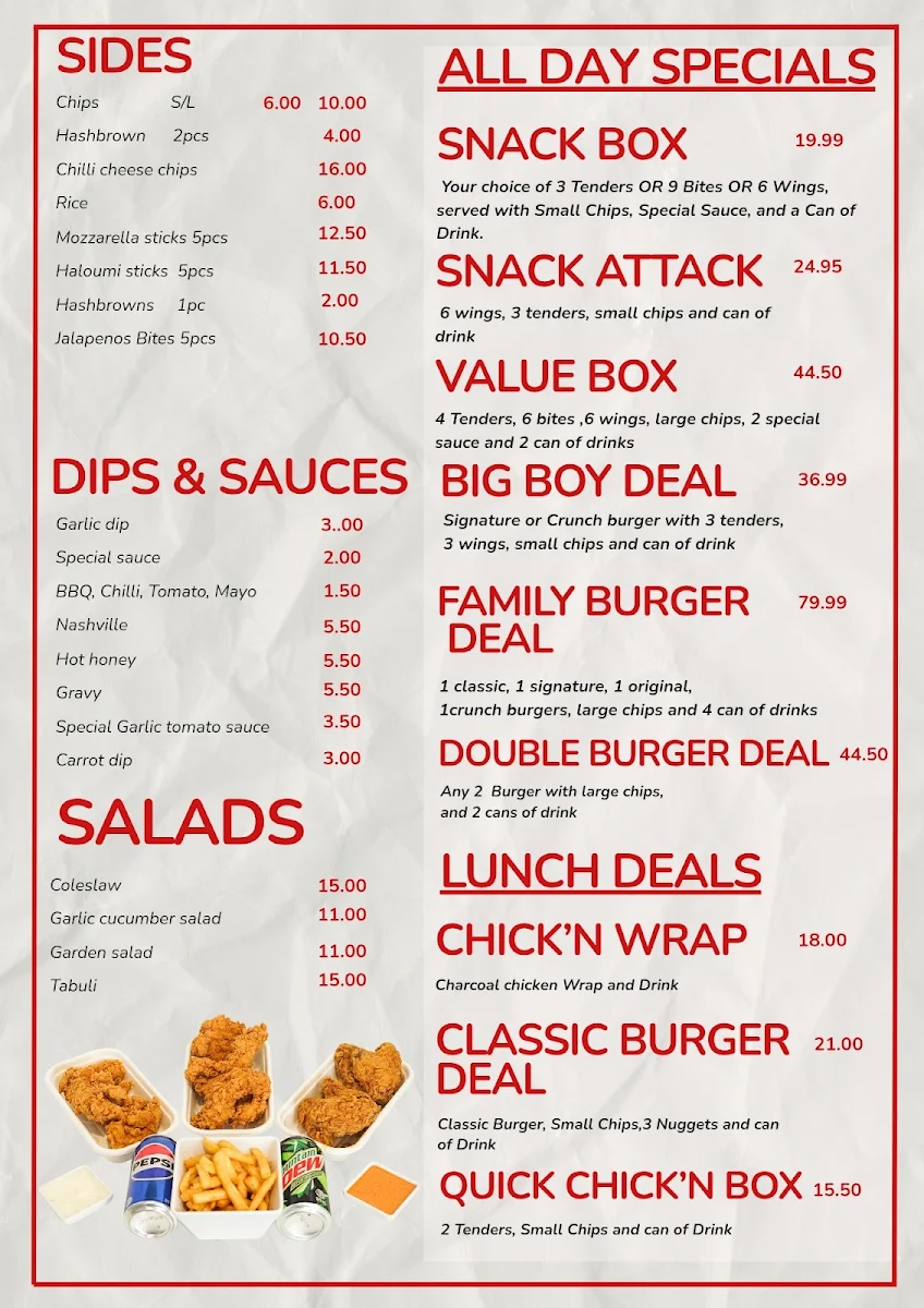 Menu photo 1