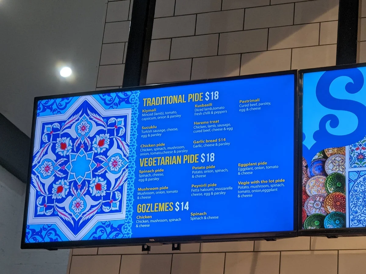 Menu, Agha Grill & kebab