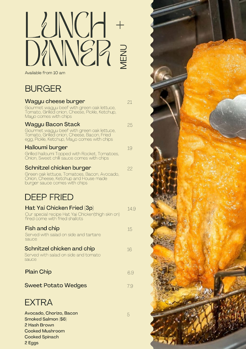Menu, A GOOD DAY